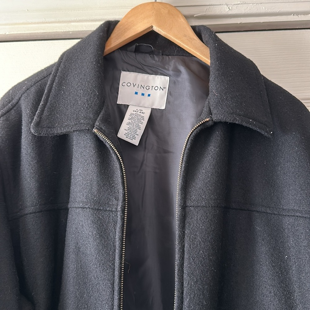 Wool Zipper Jacket - Picture 4 of 10